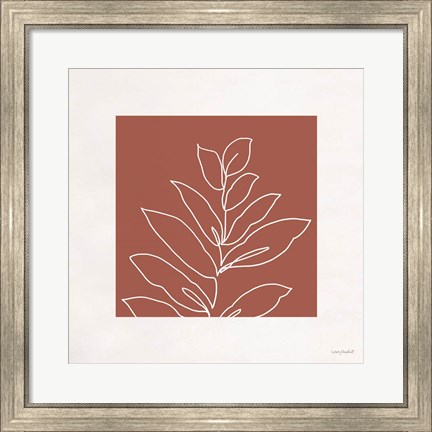 Framed Just Leaves 06 Print