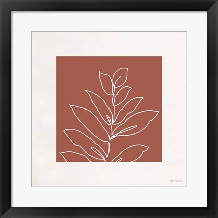 Framed Just Leaves 06 Print