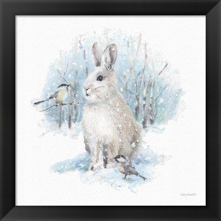 Framed Let it Snow 05 Print