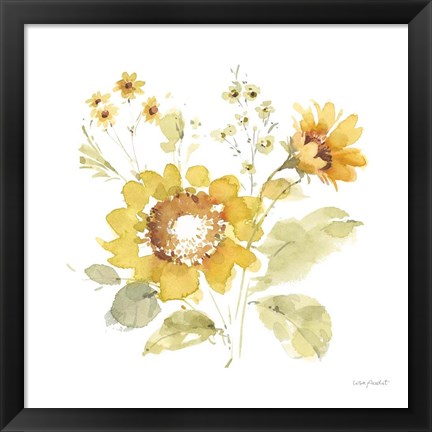 Framed Sunflowers Forever 06 Print