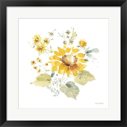 Framed Sunflowers Forever 07 Print