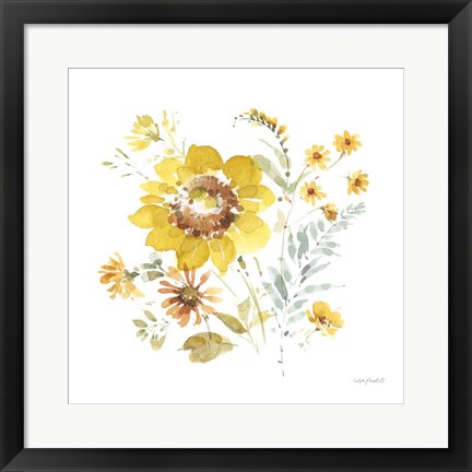 Framed Sunflowers Forever 08 Print