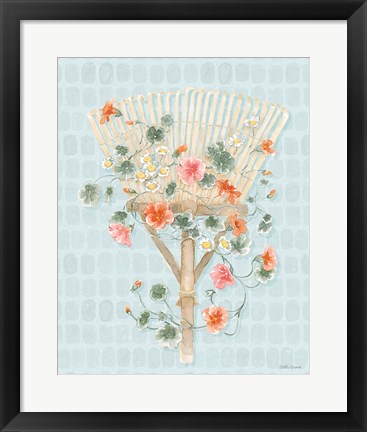 Framed Gardenscape XII Print