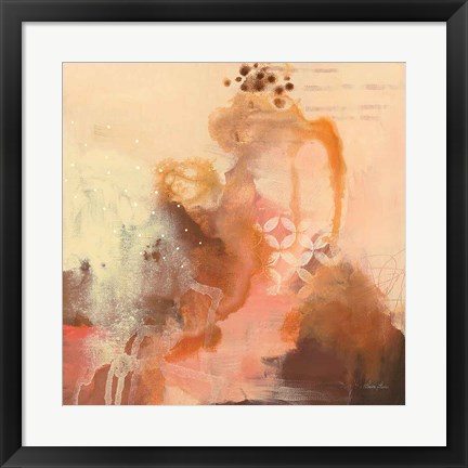 Framed Abstract Layers II Print