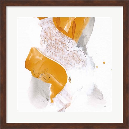 Framed Amber Wash IV Print