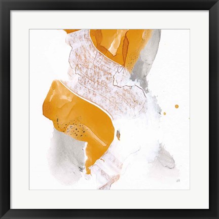 Framed Amber Wash IV Print