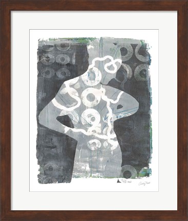 Framed Contemplate I Print