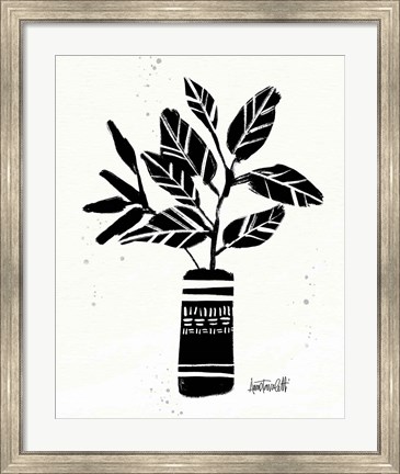 Framed Botanical Sketches VI Print