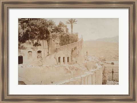 Framed Egypt Postcard I Print