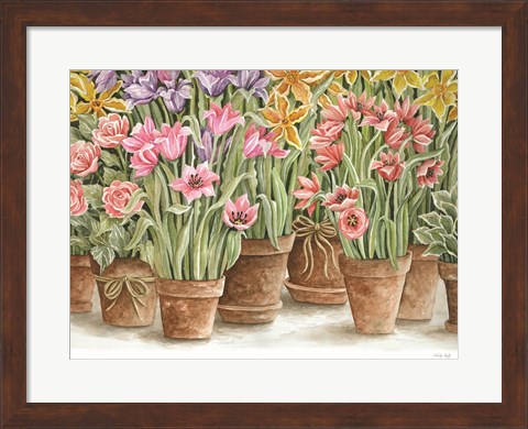 Framed Signs of Spring II Print