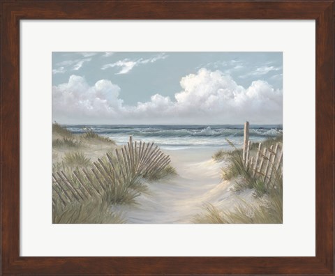 Framed Pathway Through the Dunes Print