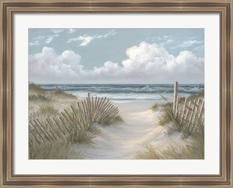 Framed Pathway Through the Dunes Print