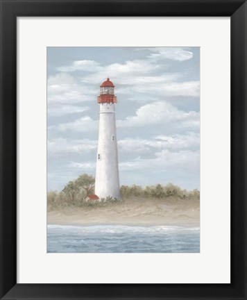 Framed Cape May Light Print