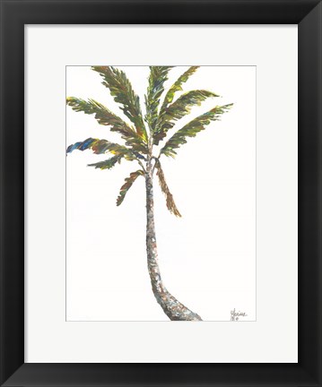 Framed Palm I Print