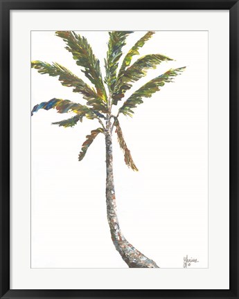 Framed Palm I Print