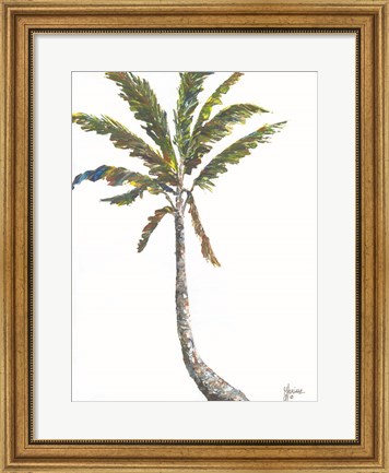 Framed Palm I Print