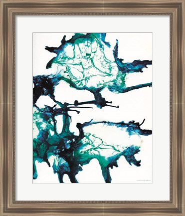 Framed Ocean Living 1 Print