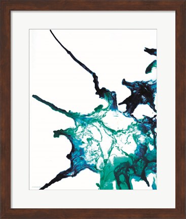 Framed Ocean Living 2 Print