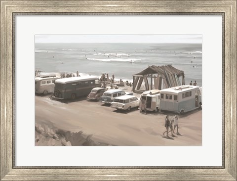 Framed Catch the Wave Print