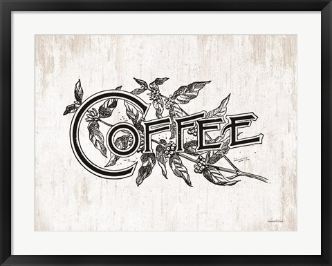 Framed Coffee Print