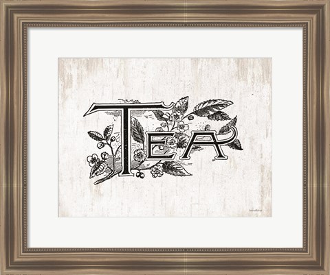 Framed Tea Print