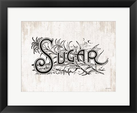 Framed Sugar Print