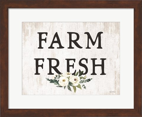 Framed Farm Fresh Print