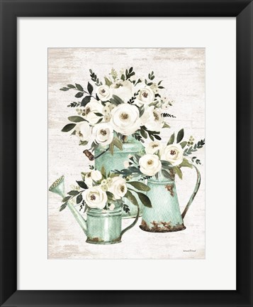 Framed Charming Flowers Print