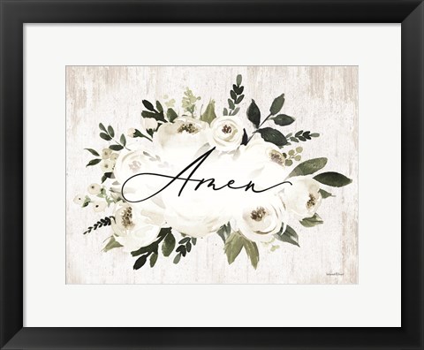 Framed Amen Print