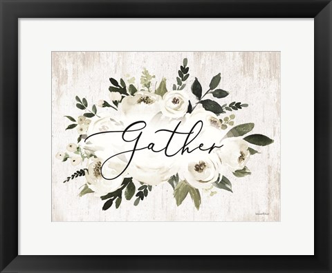 Framed Gather Print