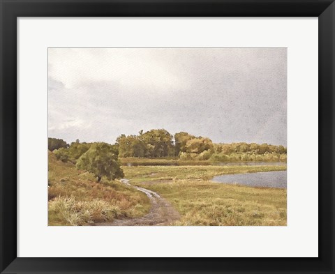 Framed By the Pond Print