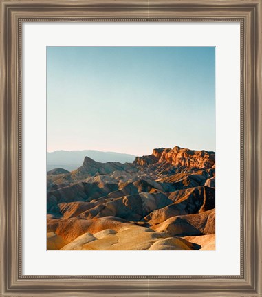 Framed Afternoon in Death Valley Print