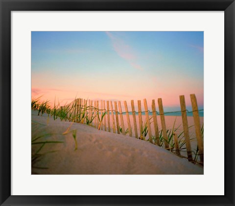 Framed Sunset By The Atlantic Print