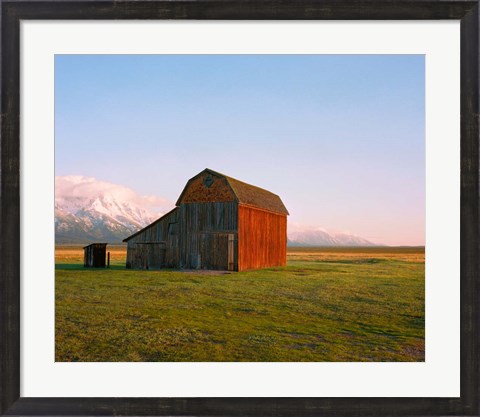 Framed Ol&#39; Barn Print