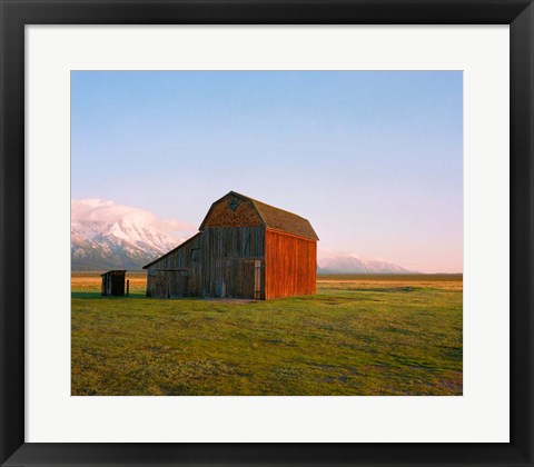 Framed Ol&#39; Barn Print