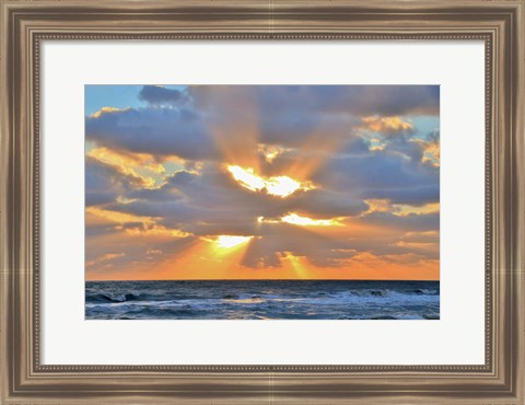 Framed Sunrise Drama Print