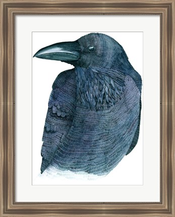 Framed Raven Print