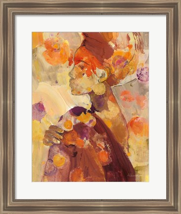 Framed Celebrate Beauty II Print