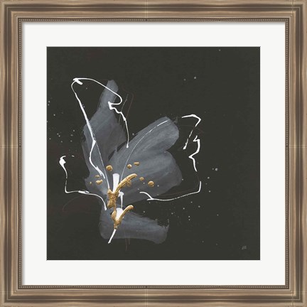 Framed Modern Flower III Print