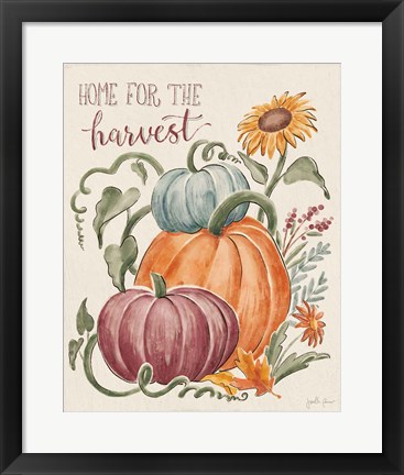 Framed Harvest Jewels IV Print