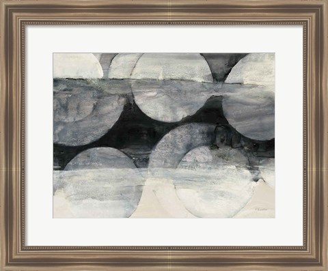 Framed Eclipse Neutral Horizontal Crop Print