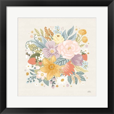 Framed Spring Garden VI Print