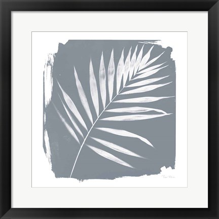 Framed Nature by the Lake Frond II Sq Natural Print