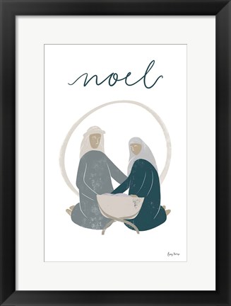 Framed Nativity II Print