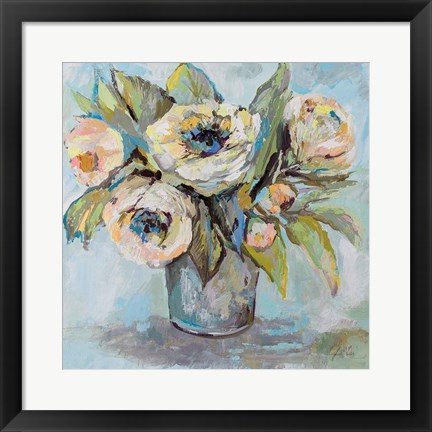 Framed Soft Blooms Print