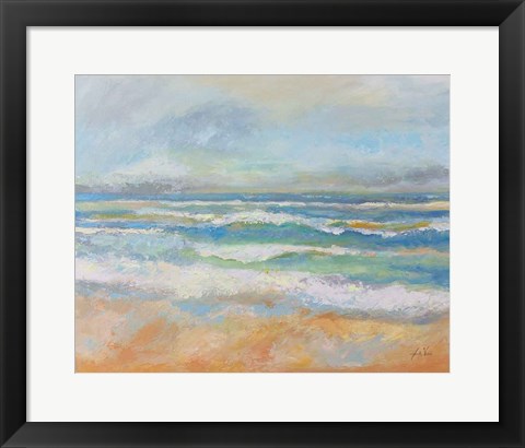 Framed Morning Surf Print