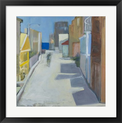 Framed Alleyway Print