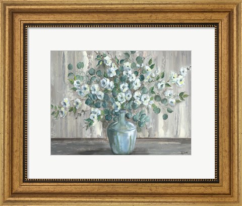 Framed Apple Blossom Jug Print