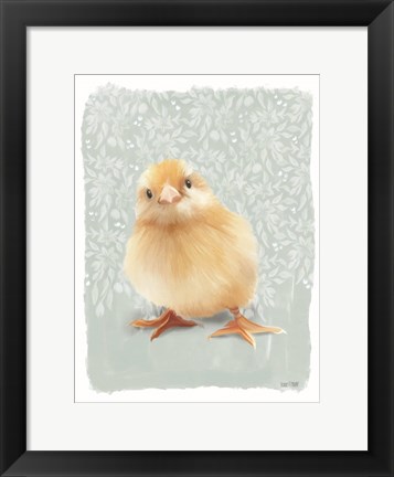 Framed Spring Chick II Print