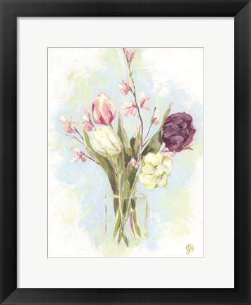 Framed Flower Farm Bouquet II Print